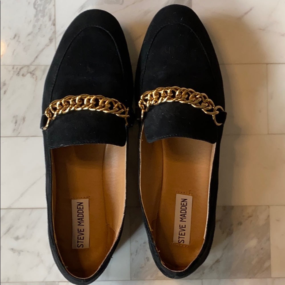 Steve Madden women’s 9.5 loafers, worn once